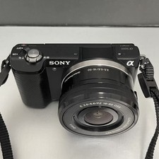 90 NEW Sony Alpha a5000 Mirrorless Digital Camera 16-50mm Lens Black