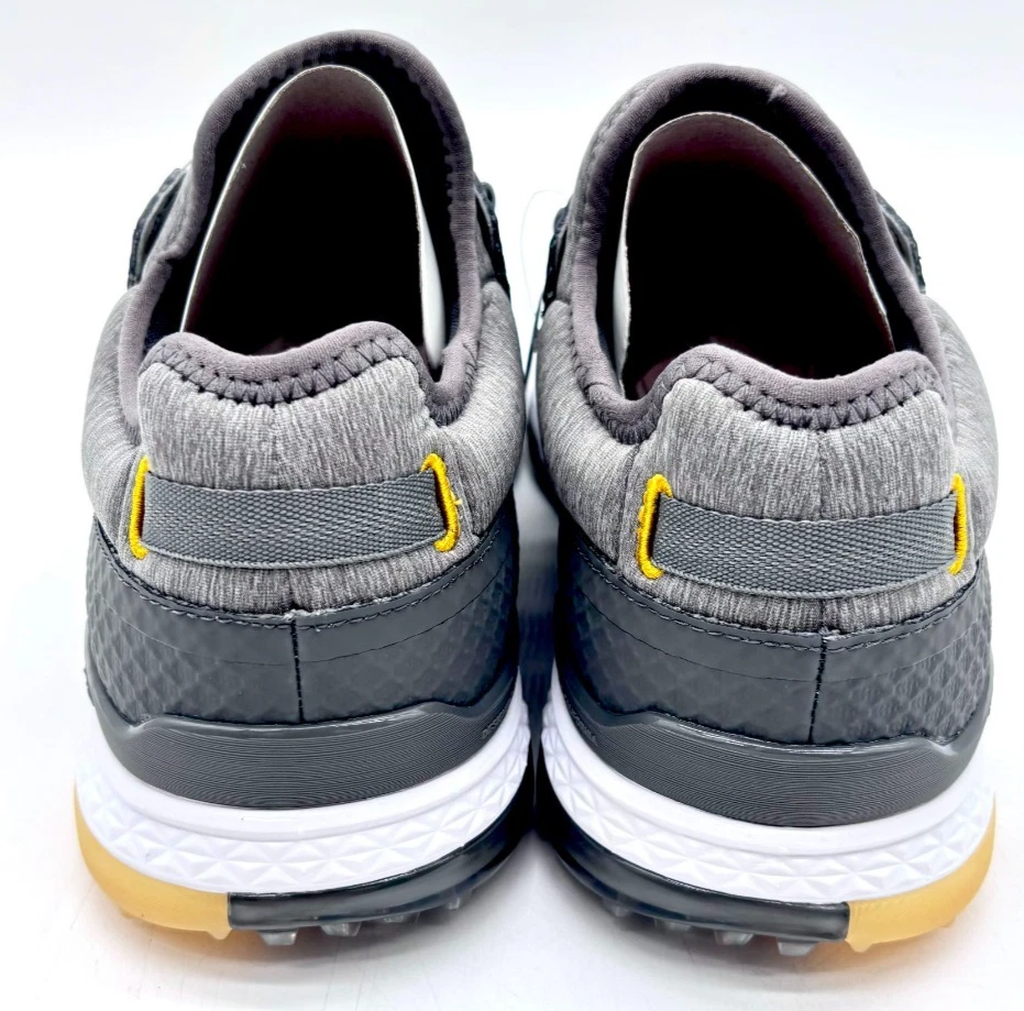 Tênis de golfe PUMA Golf Proadapt Alphacat disco tom silencioso/Puma prata/amarelo: 8 - Imagem 3 de 4