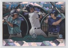 2019 Bowman Talent Pipeline Chrome Atomic Refractor Ian Miller Evan White 0w7