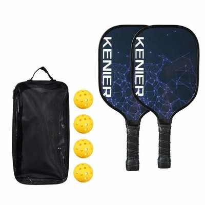 2 Pieces Pickleball Komplettset gepolsterter Griff