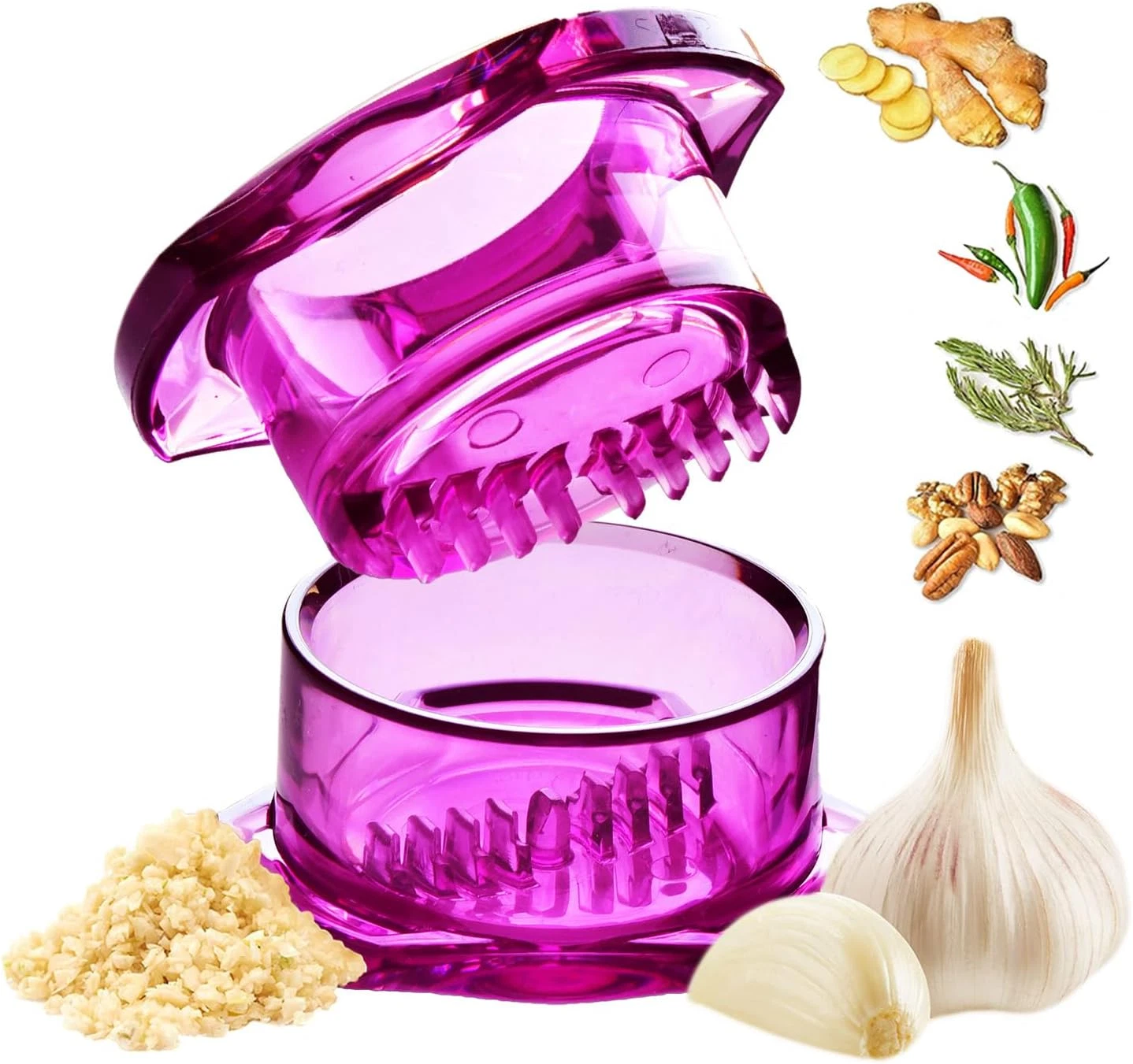 Garlic Twister 4Th Gen – Garlic Mincer & Garlic Press in One, for Ginger, Herbs
Opens in a new windo