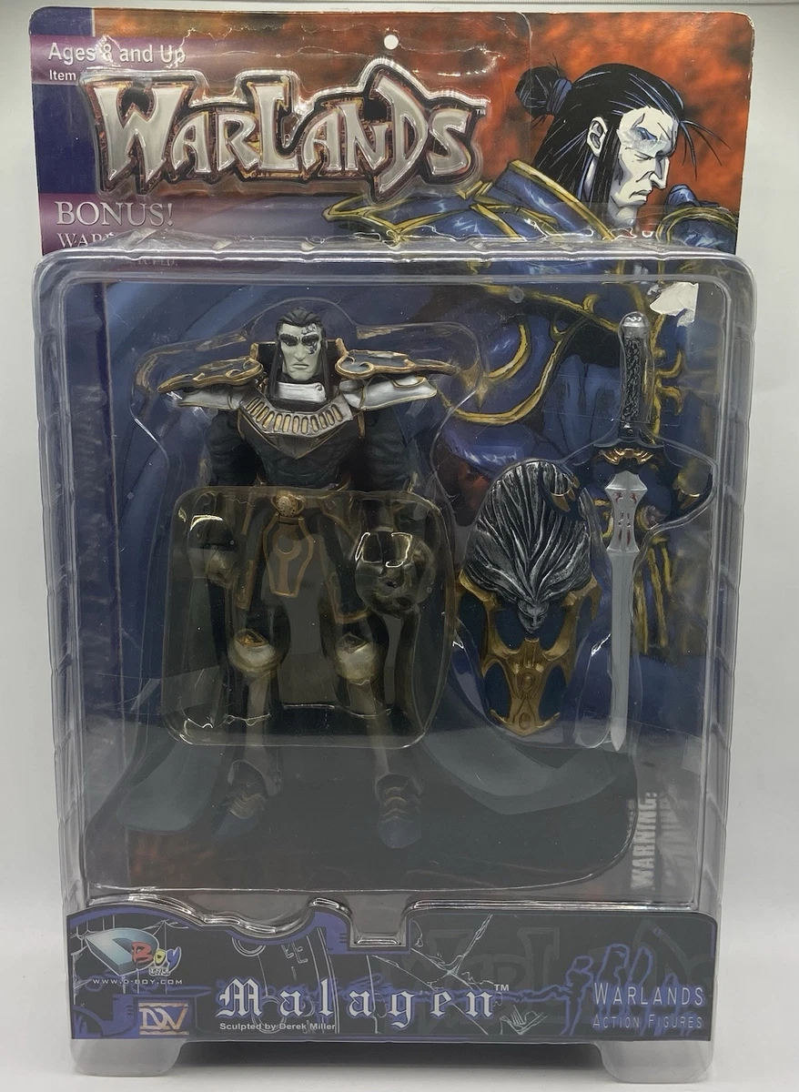 Figurine WARLANDS Série 1 – King Malagen – Action Figure – Neuve