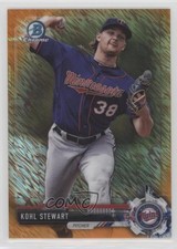 2017 Bowman Chrome Prospects Orange Shimmer Refractor 14/25 Kohl Stewart 4l3