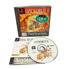 Discworld 2 Missing Presumed Dead Sony PS1 PlayStation Game w Manual