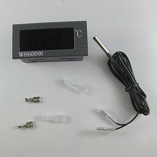 Termómetro digital medidor de temperatura para automóvil medidor con sonda de CC 12V -50C 110C - Imagen 6 de 6