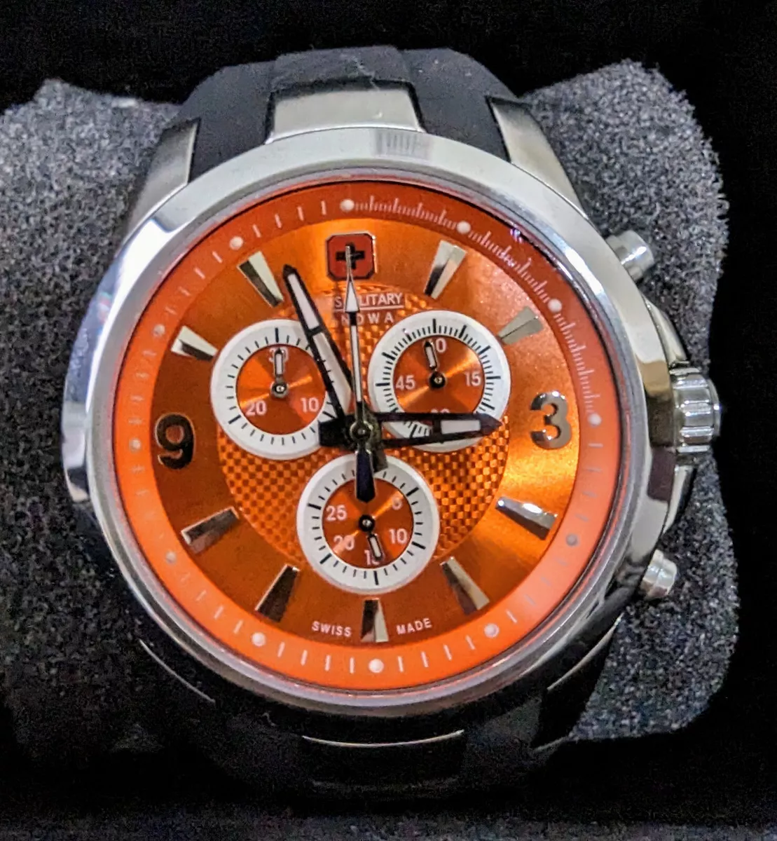 Swiss Military Hanowa Predator 6 4169 Chronograph Armbanduhr Uhr