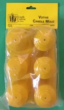 Votive Candle Mold : Candle Crafting By YALEY—Style 110175 (New & Factory Sealed