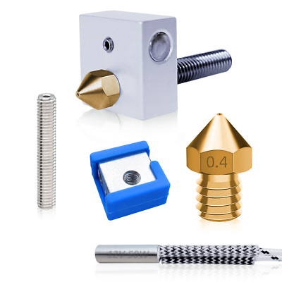 3D Drucker Hotend passend für MK8 Makerbot Anet Prusa 12V 50W Heatblock Nozzle