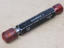 Brian Smyth 1/2" x 14 Tpi 2B NPSM GO NOGO Screw Thread Plug Gauge ME2059