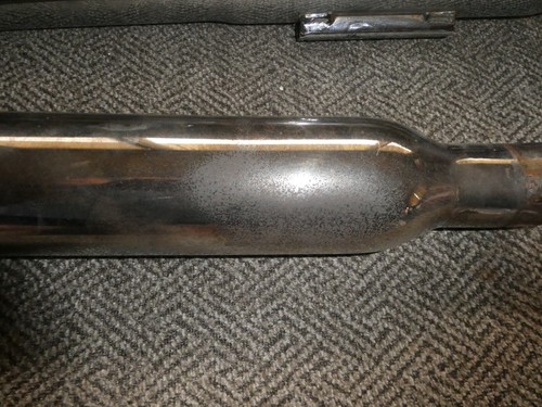 2002 HARLEY DAVIDSON ROAD KING EXHAUST SYSTEM SLIP ON MUFFLER SILENCER CHROME - Picture 9 of 9