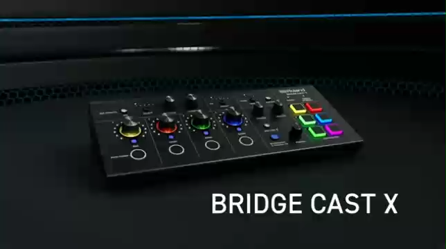 ROLAND BRIDGE CAST X Dual-bus streaming mixer with video ROLAND BRIDGE CAST X Dual-bus streaming mixer with video