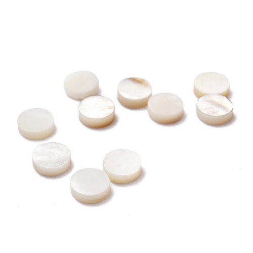 50Pcs Guitar Fingerboard Mother Of Pearl Inlay 6mm Dot Marker Ukulele Luthier - Picture 9 of 10