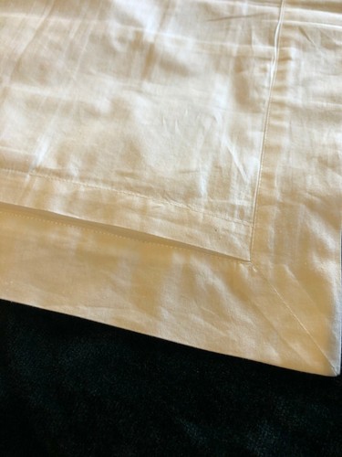 Italy SFERRA Orlo Charcoal Cotton Percale/ Sateen Applique' banding Boudior Sham - Picture 7 of 8