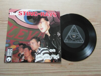THE STING-RAYS-ON SELF DESTRUCT-BIG BEAT-7''45rpm VINYL SINGLE-EP-NM-EX-1983