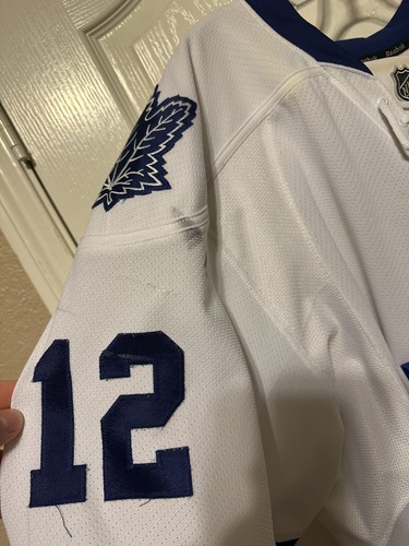 Stephane Robidas Toronto Maple Leafs 14/15 Set 1 Away Game Worn Photomatched - Picture 4 of 9