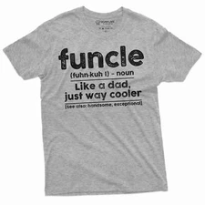 Men's funcle Funny Uncle gift T-shirt Uncle gift ideas uncle definition tee