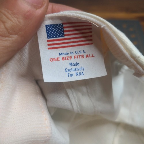 Vintage NRA Hat Embroidered Made In USA - Picture 8 of 8
