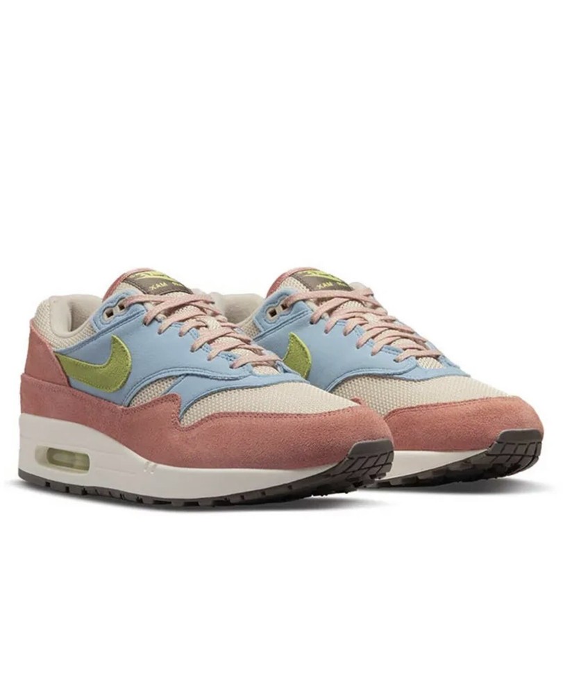 NIKE MEN AIR MAX 1 LIGHT MADDER ROOT-VIVID GREEN SZ 9.5 [DV3196-800]