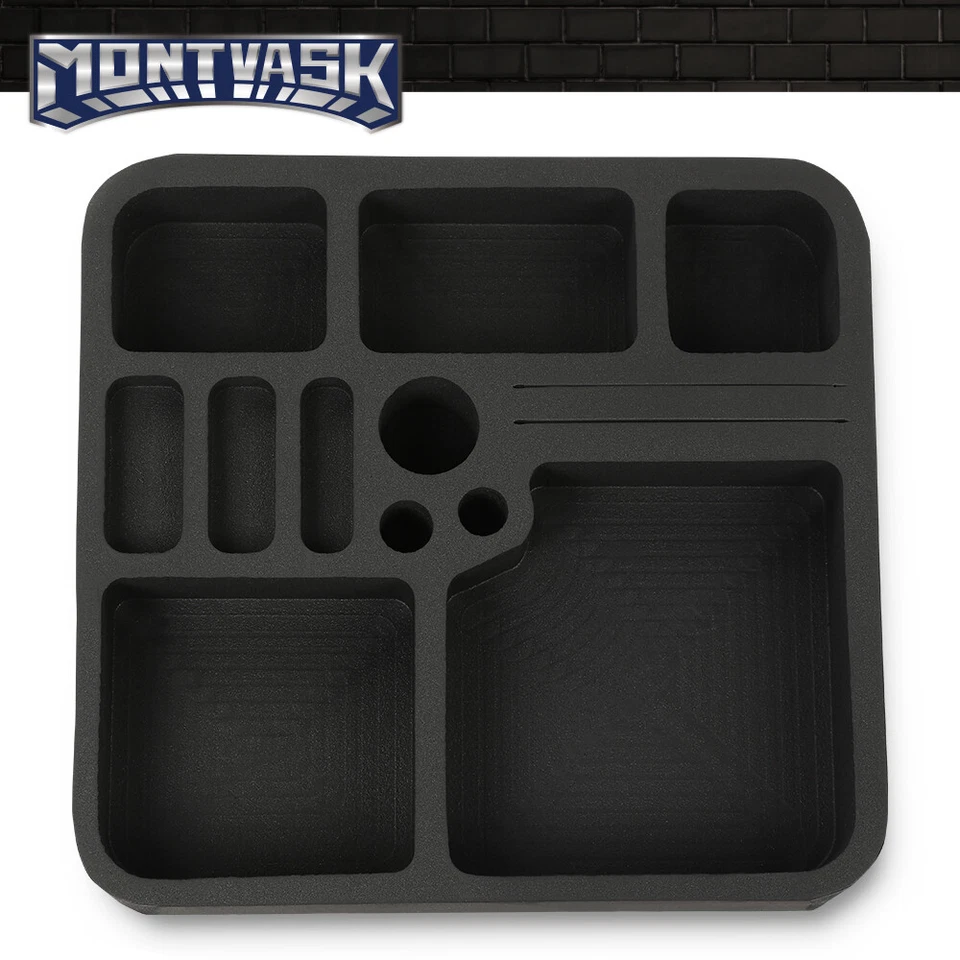 Fit For Ford Bronco 1978-1996 F-150-F-350 Pickup Floor Console Organizer Inserts Foto 4 de 4