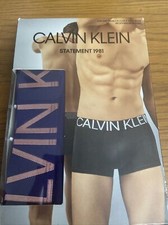 Free -Shipping Calvin Klein X-LARGE  STATEMENT 1981 LOW RISE BRIEFS NB1702-502