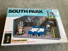 South Park Cartman Kenny Token Cartman Basement Construction Set McFarlane New