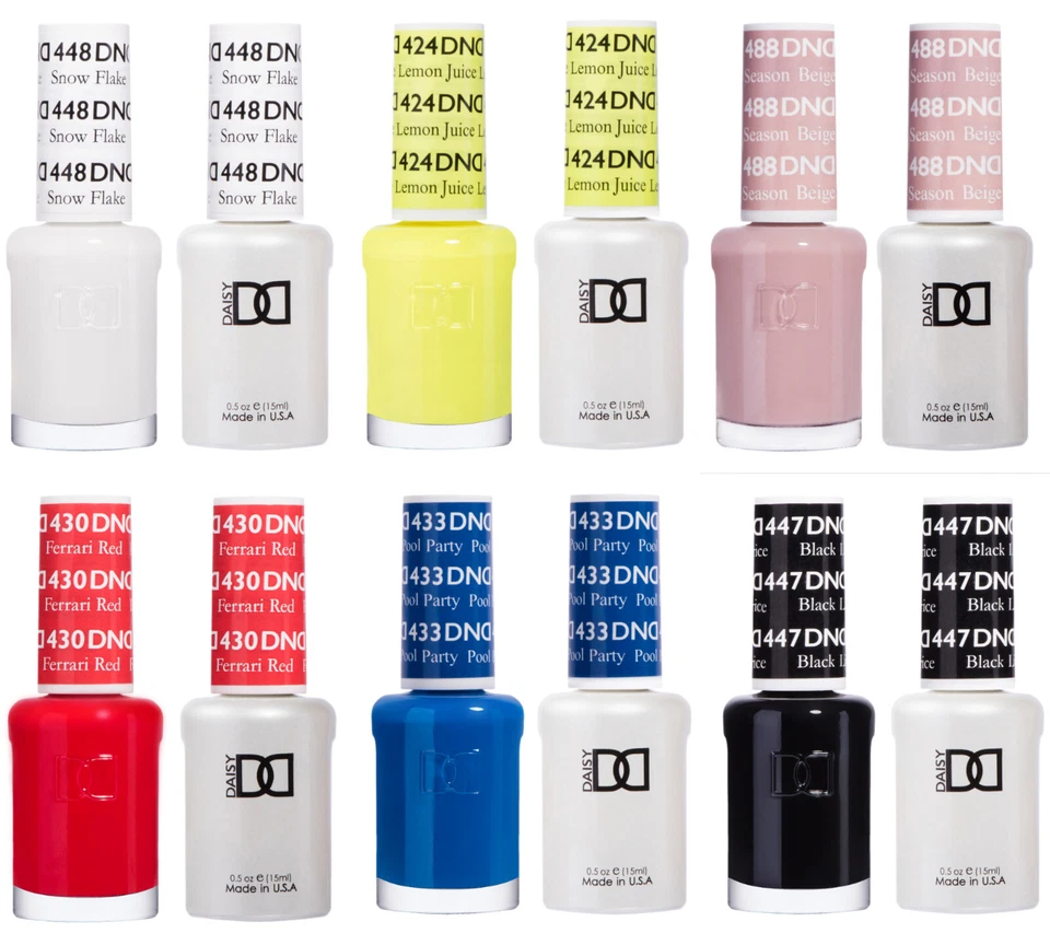 DND Duo Gel & Nail Polish Set 2x15ml - Sorted (#856 - 892, 966 - 1003)