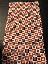 Wisconsin Badgers Baby Burp Cloth Diaper Shower Gift Football Christmas