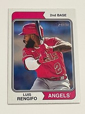 2023 Topps Heritage Baseball #223 - Luis Rengifo - Los Angeles Angels