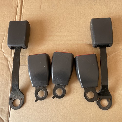 RANGE ROVER P38 Set Of 5 Front And Rear Seat Belt Buckle Buckles 99 To 02