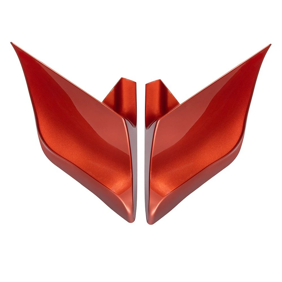 Painel de tampa lateral extensível laranja Sedona para 09-13 Harley FLHR FLHXS FLTRX - Imagem 4 de 4