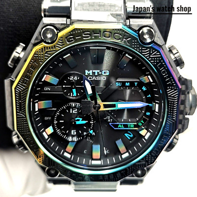CASIO G-SHOCK MTG-B2000YR-1AJR Black Rainbow Atomic Solar Mens