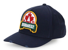 Dsquared2 Iconic 64 Leaf 95 Logo Baseball Cap Hat New