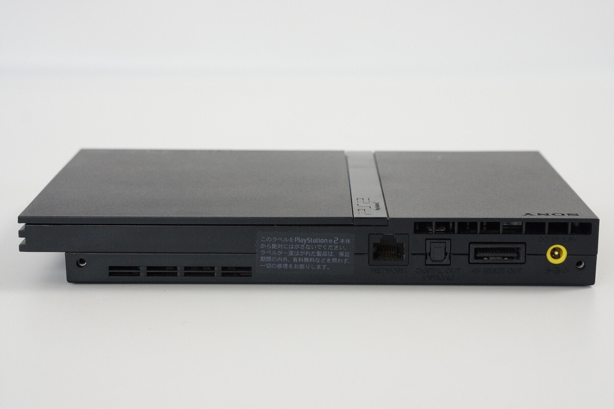 PS2 Slim Console SCPH-70000 CB Black Playstation2 System