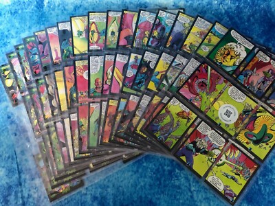 Plasm Zero Comic Art komplettes Sammelkarten Base Set von River Group 1993