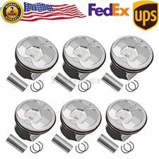 Pistons & Ring Kit For Chevrolet Traverse Buick Enclave 3.6L 12616972+12616971