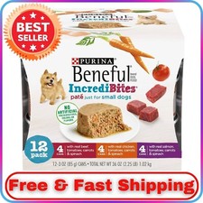 Purina Beneful IncrediBites P t  Small Breed Wet Dog Food Variety Pack, 3 oz Can