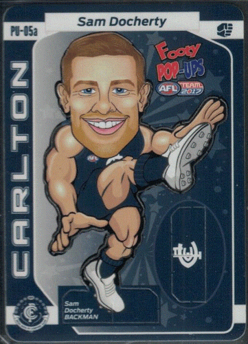2017 AFL TEAMCOACH FOOTY POP-UPS; Individual Card Sale. - Picture 3 of 15