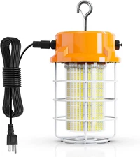 80W LED Temporary Work Light 12000Lm Portable Construction Jobsite Lights 5000K