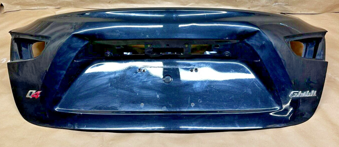 2014-2019 Maserati Ghibli S Q4 Rear Trunk Lid Deck Tailgate Shell M157 OEM 14 15