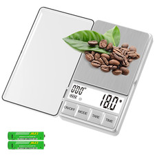 Small Coffee Scale with Timer, Espresso Scale with Timer 1000 X 0.1G, Mini Food
