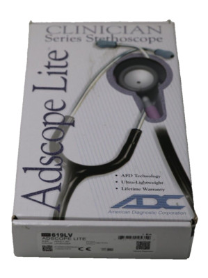 ADC Adscope-Lite 619 - Ultra-leichtes Stethoskop - Farbe: Lavendel