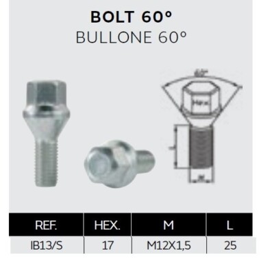 16 X Dadi E Bulloni In Lega Per Ruote BMW Mini R50. 12x1.50 - Foto 3