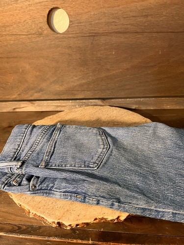 Old Navy Boys Size 8 Denim Original Taper Built-In Flex Jeans DESTOYED EUC - Picture 5 of 8