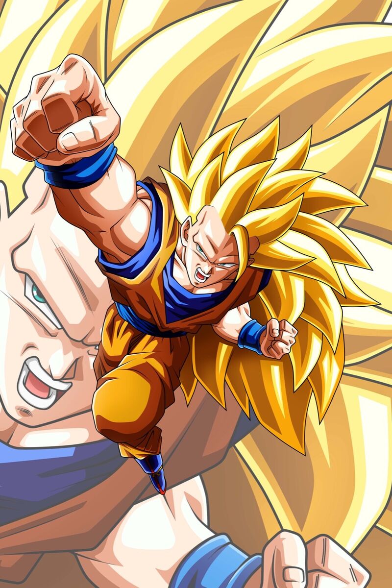 Dragon Ball Super/Z Goku Super Saiyan 12in x 18in Poster Free