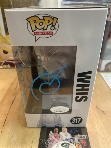 Funko Pop - DBZ Whis (metálico) - Firmado por Ian Sinclair SDCC 2018 con armadura - Imagen 3 de 8