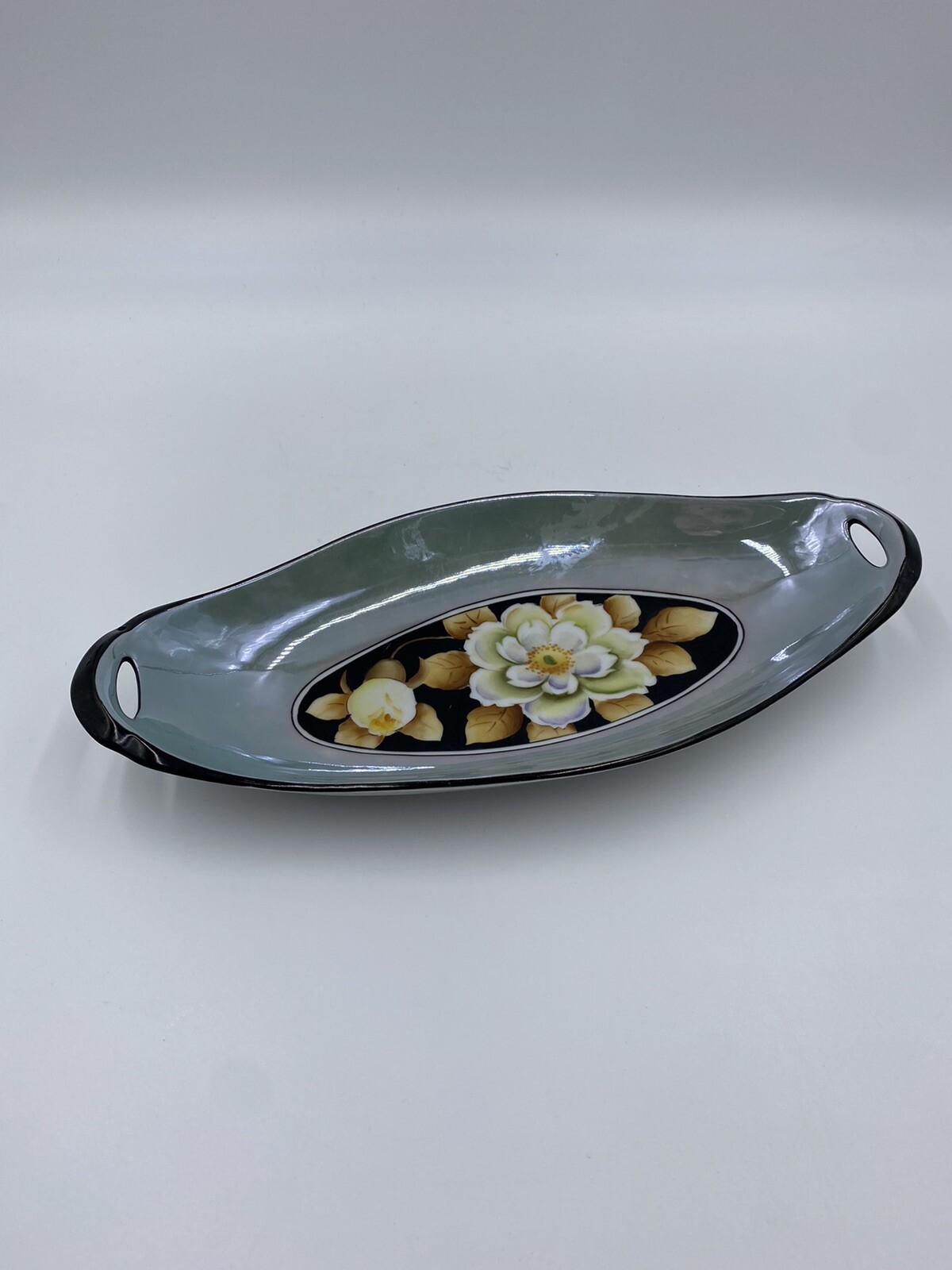 Noritake Fine Porcelain Ami Bowl Dish Silver T5389L/1606