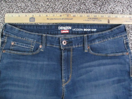 Denizen Levis Jeans Womens 16S Blue Denim Modern Bootcut Mid Rise Western 33x30 - Picture 10 of 17