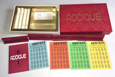 Addique Spiel 70er Jahre International Zahlenspiel - Qualitätsspiele komplett sehr guter Zustand!