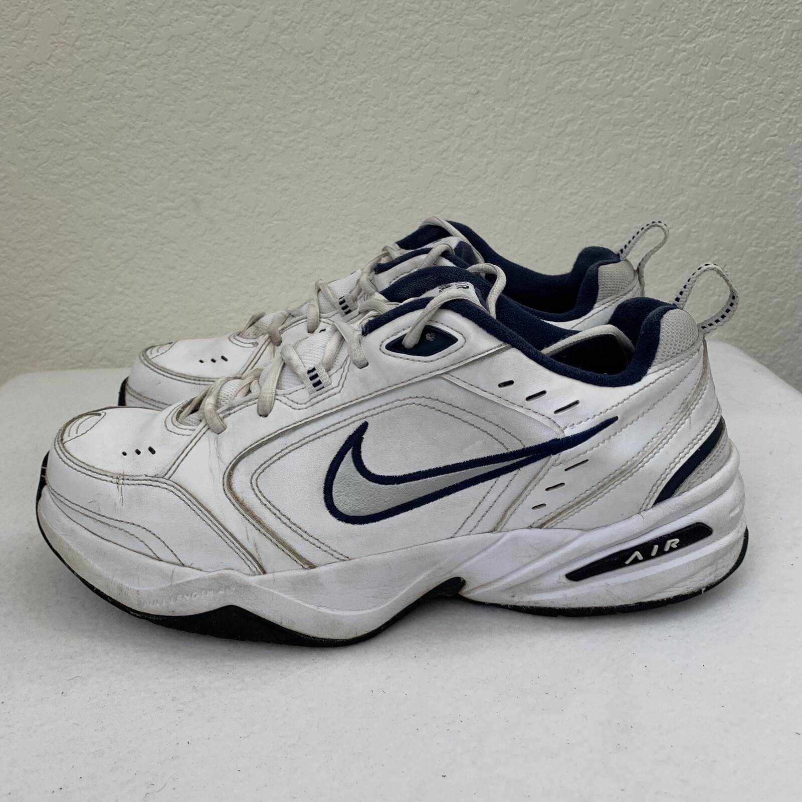 Nike Air Monarch IV Men's Shoes White Men’s 11W Gem