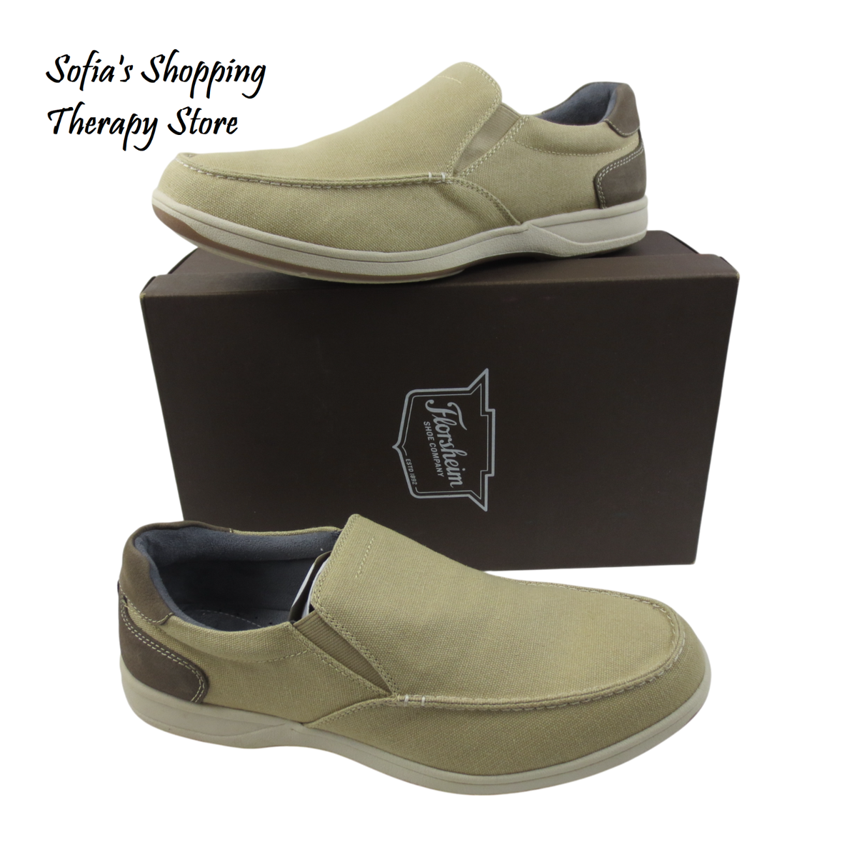 Florsheim Men’s Slip On Shoes, 11 Amazon.com | Florsheim Fleet Plain Toe Slip-On Sneaker Men main image 2